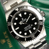 Rolex 124060 Submariner Stainless Steel Second Hand Watch Collectors 4