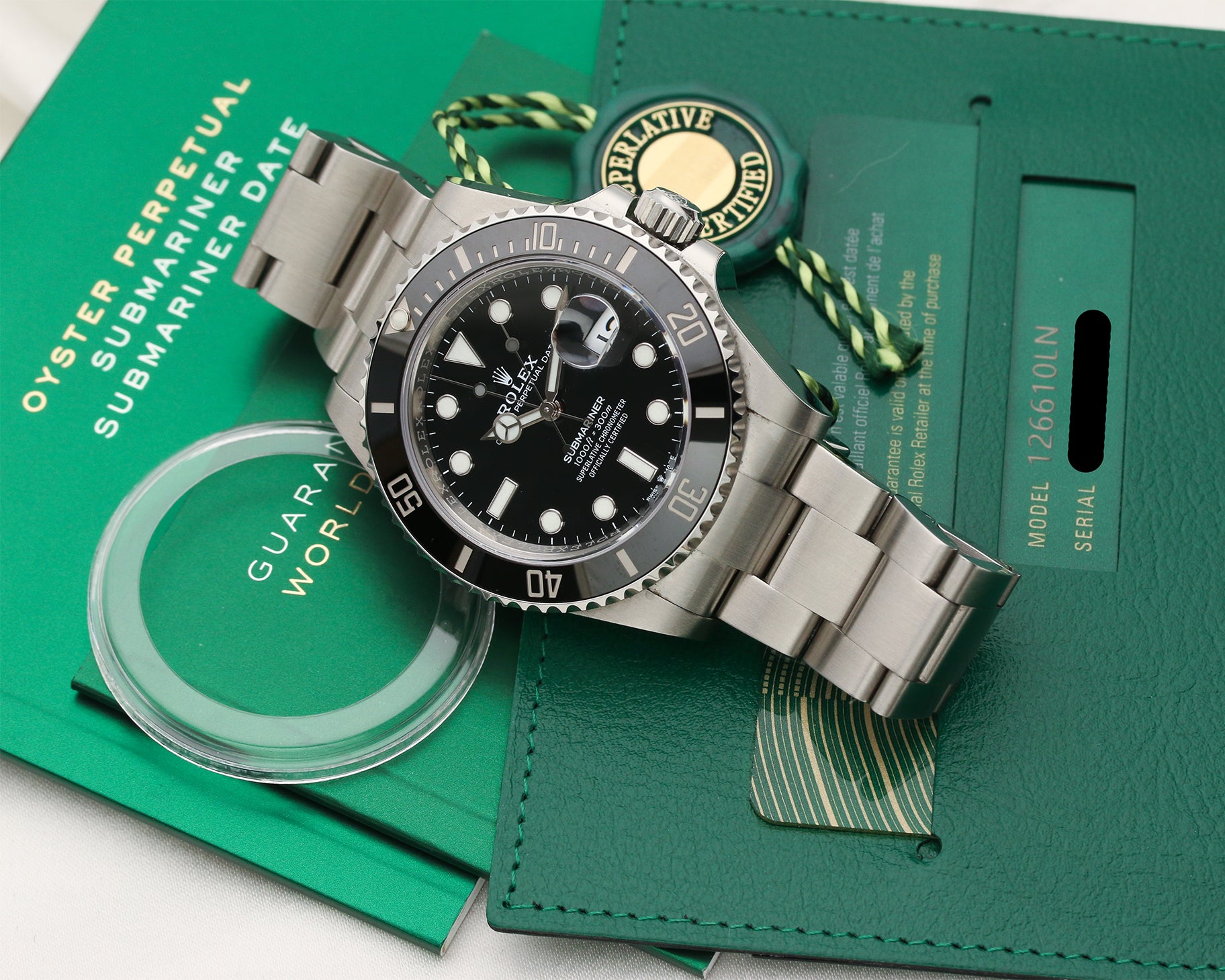Rolex 126610LN Submariner Stainless Steel Second Hand Watch Collectors 8