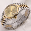 Rolex 16233 Steel & Gold Diamond W20 Second Hand Watch Collectors 3