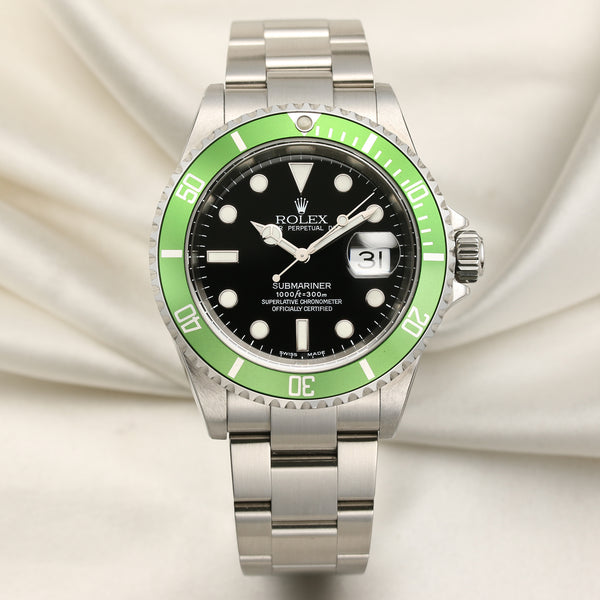 Rolex 16610LV Kermit Stainless Steel Second hand watch Collectors 1