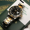 Rolex 16613 Submariner Steel & Gold Second Hand Watch Collectors 10
