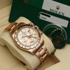 Rolex 18K Rose Gold Daytona Second Hand Watch Collectors 9