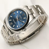 Rolex Air-King 114200 Stainless Steel Blue Arabic Numeral Dial Second Hand Watch Collectors 3