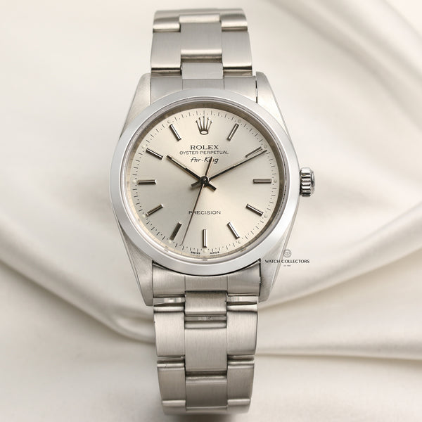 Rolex Air-King 14000 Stainless Steel Second Hand Watch Collectors 1