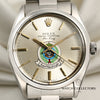 Rolex Air-King Emirates Stainless Steel Second Hand Watch Collectors 2