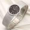 Rolex Cellini 18K White Gold Diamond Bezel Second Hand Watch Collectors 3
