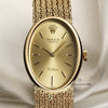 Rolex Cellini 18K Yellow Gold Second Hand Watch Collectors 2