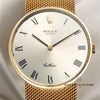 Rolex Cellini 18K Yellow Gold Second Hand Watch Collectors 3