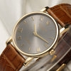 Rolex Cellini 18K Yellow Gold Second Hand Watch Collectors 4