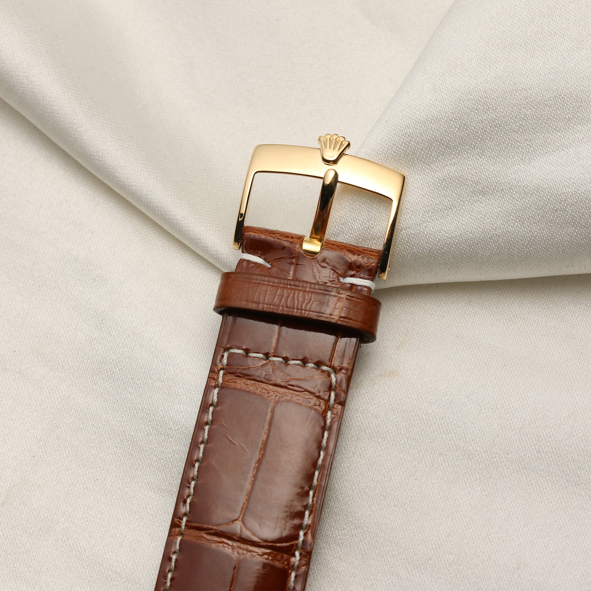Rolex Cellini 18K Yellow Gold Second Hand Watch Collectors 7jpg