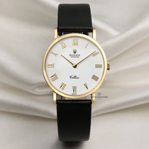 Rolex Cellini 5112_8 18K Yellow Gold Second Hand Watch Collectors 1