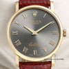 Rolex Cellini 5115 18K Yellow Gold Second Hand Watch Collectors 2