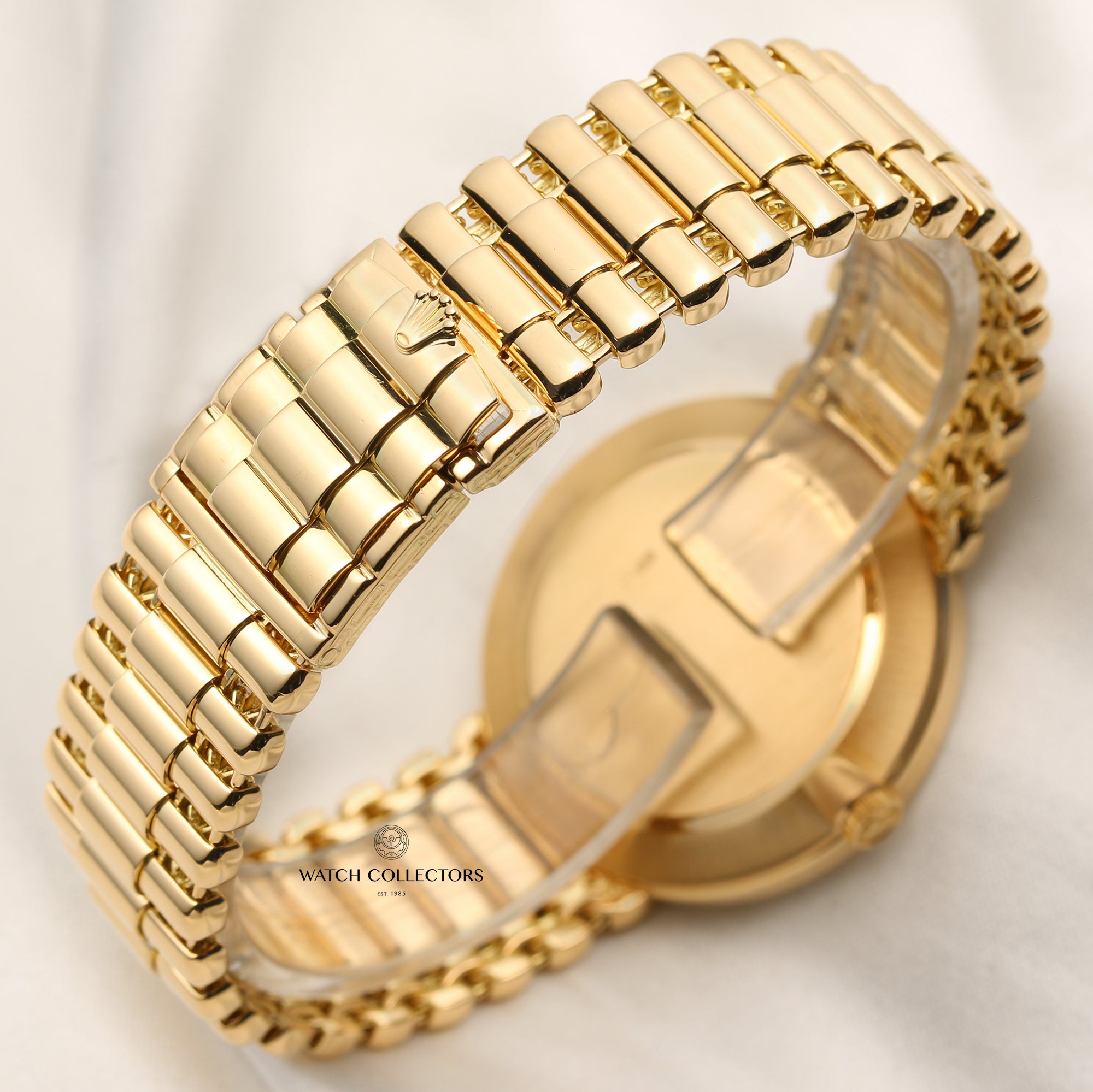 Rolex cellini sale gold bracelet