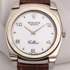 Rolex Cellini 5330 18K White Gold White Dial Second Hand Watch Collectors 2