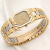 Rolex Cellini Quartz 18K Yellow & White Gold Pave Diamond Dial Second Hand Watch Collectors 3