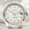 Rolex Date 115200 Stainless Steel Second Hand Watch Collectors 2