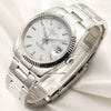 Rolex Date 115200 Stainless Steel Second Hand Watch Collectors 3