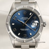 Rolex Date 15200 Stainless Steel Blue Dial Second Hand Watch Collectors 2