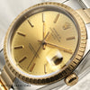 Rolex Date 15223 Steel & Gold Second Hand Watch Collectors 4