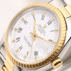 Rolex Date 15233 Steel & Gold Second Hand Watch Collectors 4