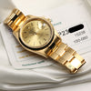 Rolex Date 15238 18K Yellow Gold Second Hand Watch Collectors 11