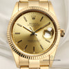 Rolex Date 15238 18K Yellow Gold Second Hand Watch Collectors 2