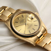 Rolex Date 15238 18K Yellow Gold Second Hand Watch Collectors 5