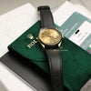 Rolex Date 1550 Gold Plaque Second Hand Watch Collectors 10