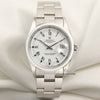 Rolex Date Stainless Steel Second Hand Watch Collectors 1