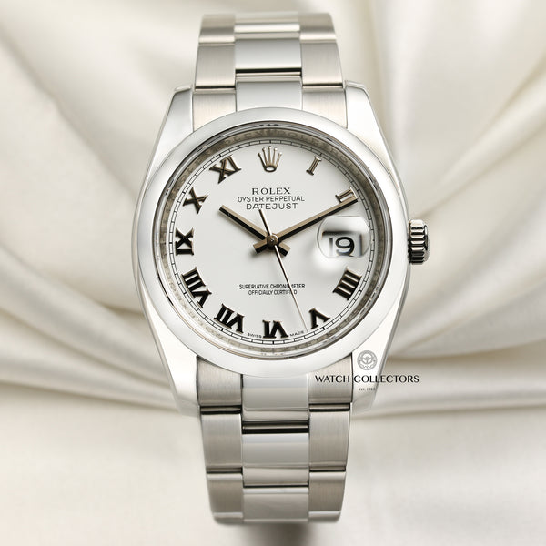 Rolex DateJust 116200 Stainless Steel Second Hand Watch Collectors 1