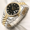 Rolex DateJust 116233 Diamond Dial Steel & Gold Second Hand Watch Collectors 3