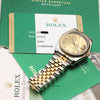 Rolex DateJust 116233 Steel & Gold Second Hand Watch Collectors 10