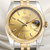 Rolex DateJust 116233 Steel & Gold Second Hand Watch Collectors 2
