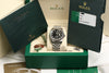 Rolex DateJust 116234 Stainless Steel 18K White Gold Bezel Black Diamond Dial Second Hand Watch Collectors 12