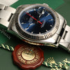 Rolex DateJust 116264 Turnograph Stainless Steel Second Hand Watch Collectors 5
