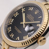 Rolex DateJust 116623 Steel & Gold Black Sunburst Effect Dial D13 Second Hand Watch Collectors 4