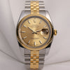 Rolex DateJust 116623 Steel & Gold Champagne Dial F56 Second Hand Watch Collectors 1