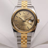 Rolex DateJust 116623 Steel & Gold Champagne Dial Z27 Second Hand Watch Collectors 1