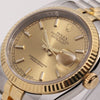 Rolex DateJust 116623 Steel & Gold Champagne Dial Z27 Second Hand Watch Collectors 4