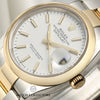 Rolex DateJust 126203 Steel & Gold Second Hand Watch Collectors 4