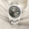 Rolex DateJust 126300 Wimbledon Stainless Steel Second Hand Watch Collectors 1