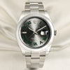 Rolex DateJust 126300 Wimbledon Stainless Steel Second Hand Watch Collectors 1