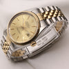 Rolex DateJust 16013 Steel & Gold Second Hand Watch Collectors 3