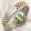 Rolex DateJust 16013 Steel & Gold Second Hand Watch Collectors 6