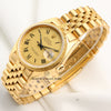 Rolex DateJust 16078 18K Yellow Gold Bark Jubilee Bracelet Second Hand Watch Collectors 3