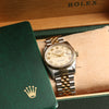 Rolex DateJust 16233 Steel & Gold Cream Dial Second Hand Watch Collectors 8
