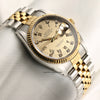 Rolex DateJust 16233 Steel & Gold Diamond Dial Second Hand Watch Collectors 4