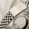 Rolex DateJust 16234 Stainless Steel 18K White Gold Bezel Second Hand Watch Collectors 8