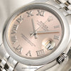Rolex DateJust 178240 Stainless Steel Jubilee Pink Dial Second Hand Watch Collectors 4