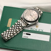 Rolex DateJust 178240 Stainless Steel Jubilee Pink Dial Second Hand Watch Collectors 9